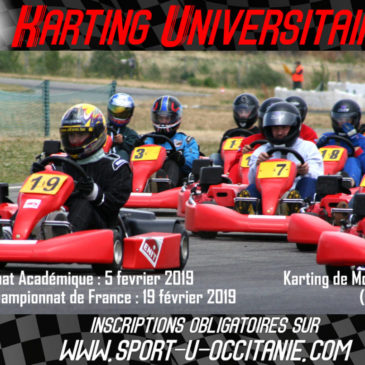 Toulouse : Ch. acad. et Sélectif Ch. de France de Karting par équipes