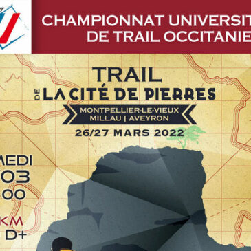 CHAMPIONNAT DE LIGUE DE TRAIL : TRAIL DE LA CITE DE PIERRES