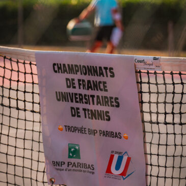 CHAMPIONNAT DE FRANCE UNIVERSITAIRE DE TENNIS A AGDE – Résultats et photos