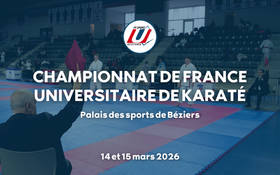 Éclat et Performance à Béziers : Retour sur le Championnat de France Universitaire de Karaté