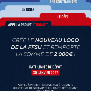 LA FFSU LANCE UN APPEL À PROJET ÉTUDIANT POUR LA CREATION DE SON FUTUR LOGO !