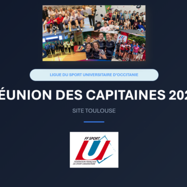 TOULOUSE : REPLAY REUNION DES CAPITAINES OCTOBRE 2026